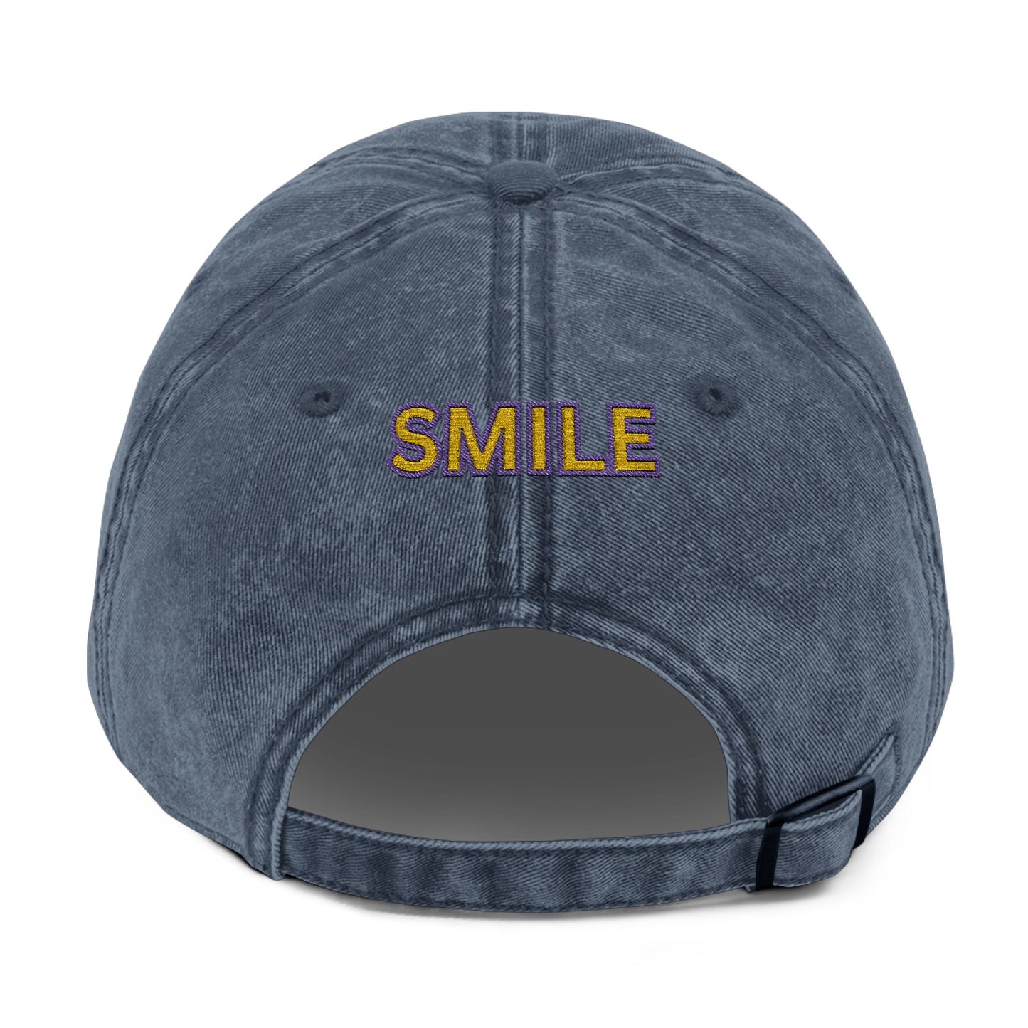 Smiley Face Embroidered Vintage Cap | Trendy Unisex Trucker Cap | Aesthetic Streetwear Must-Have